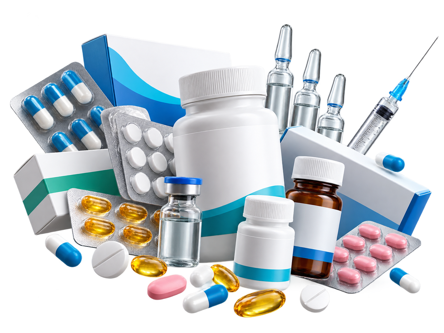 Pharmaceutical product range
